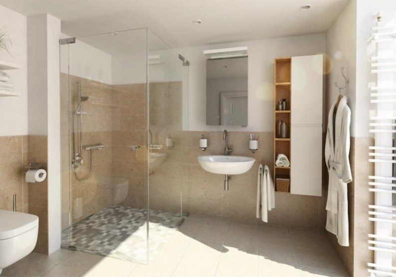 Badezimmer Visualisierung