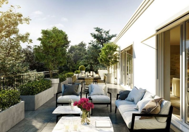 Dachterrasse Visualisierung I