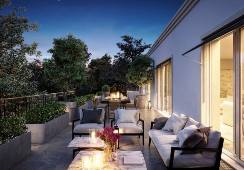 Dachterrasse Visualisierung II